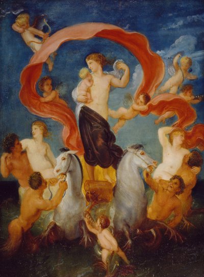 Amfitrit, 1775-1830. av Thomas Stothard