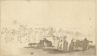 Canterbury pilgrimer av Thomas Stothard