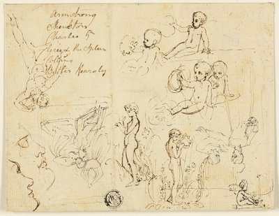 Skisser till Samuel Rogers poesi av Thomas Stothard