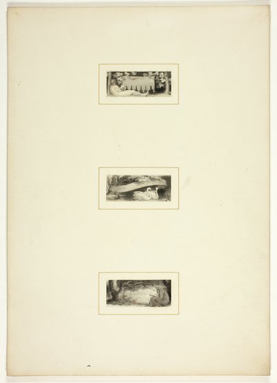 Studera för en tallrik från Telemachos av Thomas Stothard