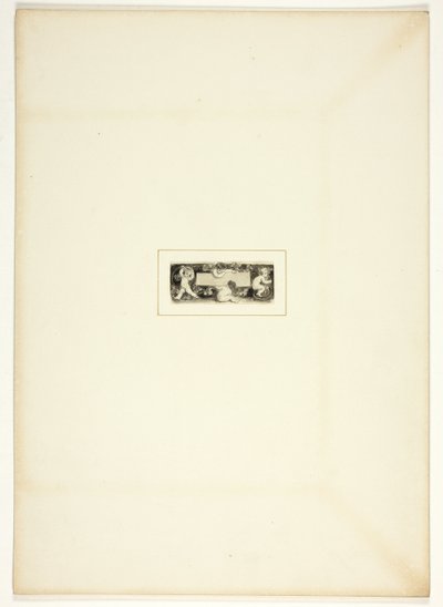 Studera för en tallrik från The Triumphs of Temper, i Royal Engagements Pocket Book från 1796 av Thomas Stothard