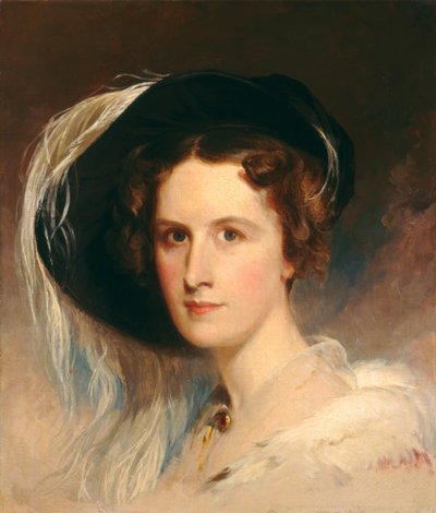 Ann Biddle Hopkinson (Mrs Francis Hopkinson) av Thomas Sully