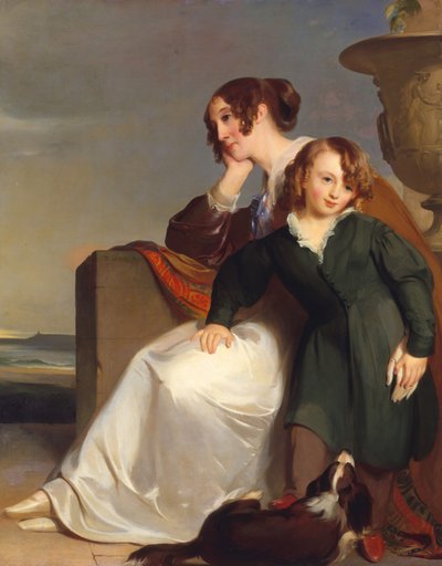 Mor och son av Thomas Sully