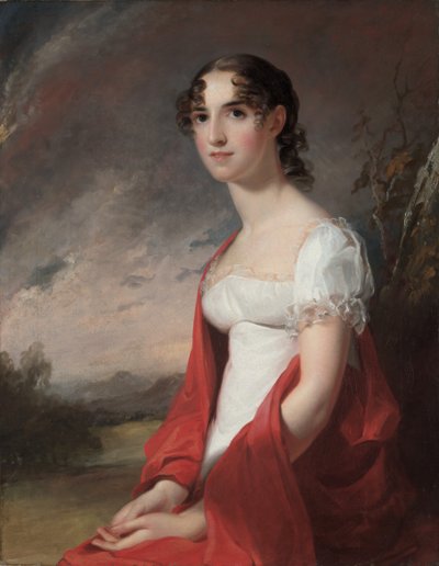 Porträtt av Mary Sicard David av Thomas Sully