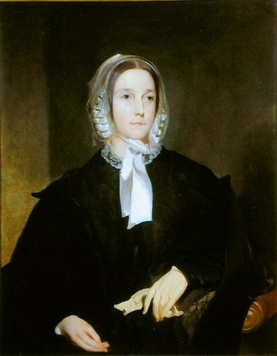 Porträtt av fru Joseph Janney av Thomas Sully