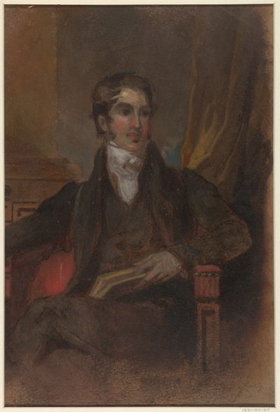 Studera för "Portrait of James Cornell Biddle," Museum of Fine Arts, Houston, TX av Thomas Sully