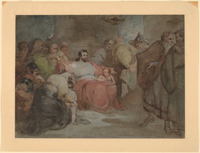 Lida de små barnen av Thomas Sully