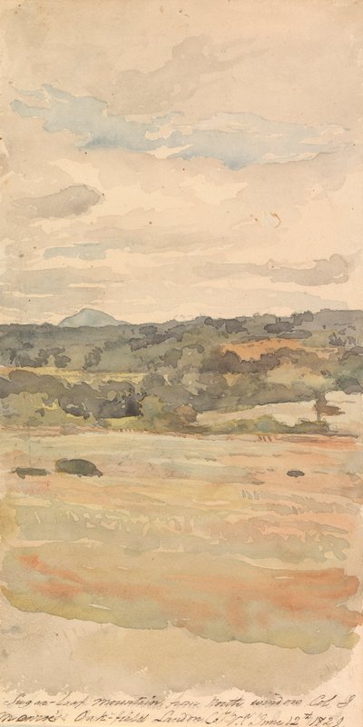 Sugar-Loaf Mountain, från North Window, överste J. Monroe