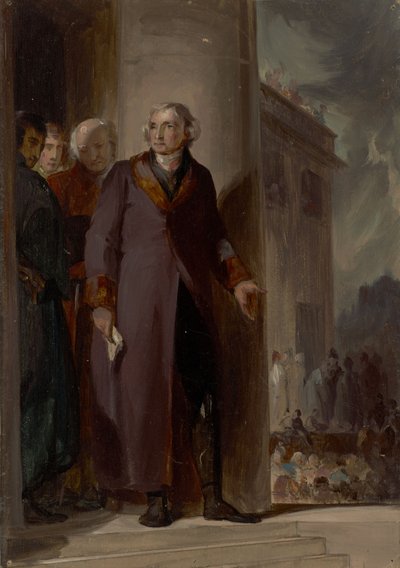 Thomas Jefferson (1743-1826), LL.D. 1786 av Thomas Sully