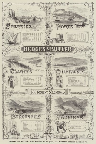Annons, Hedges och Butler av Thomas Sulman