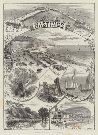 Hastings och St Leonards som vinterresort av Thomas Sulman