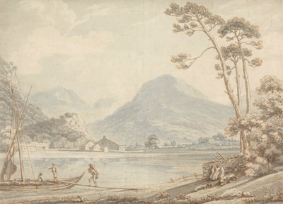 Landskap vid Ambleside av Thomas Sunderland