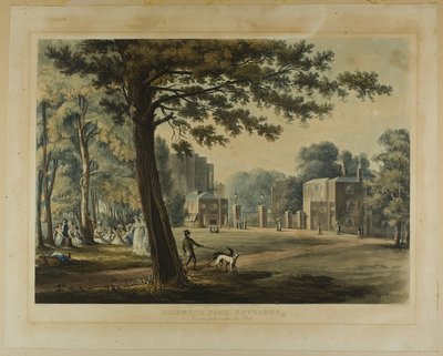 Ingången till Richmond Park av Thomas Sutherland