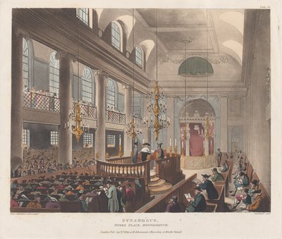 Synagogan, 1 september 1809., 1 september 1809. av Thomas Sutherland