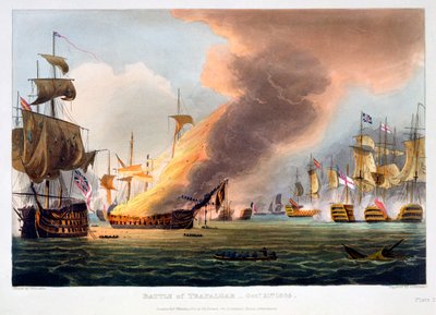 Slaget vid Trafalgar, 21 oktober 1805 1816 av Thomas Sutherland