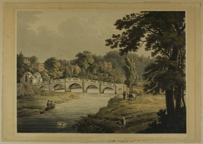 Utsikt över Richmond från bron av Thomas Sutherland