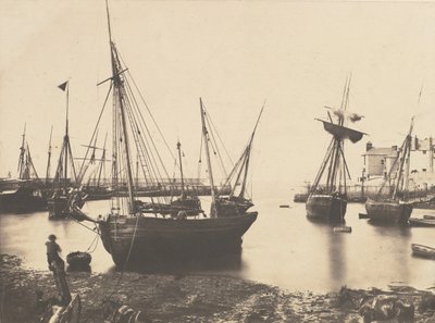 Hamnscenen, ca. 1855. av Thomas Sutton.