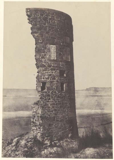 Tornet träffat av blixten, Saint-Ouen Bay av Thomas Sutton