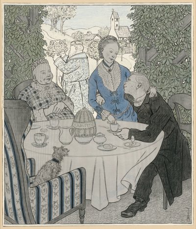Kandidaten till predikoämbetet (Bilder ur familjelivet, nr 13) av Thomas Theodor Heine