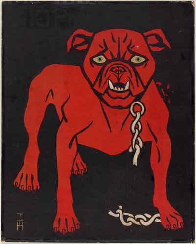 Die Simplicissimus-Bulldogge av Thomas Theodor Heine