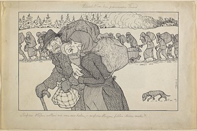 Flykt från den grymme fienden av Thomas Theodor Heine