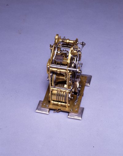 Miniatyr slående klocka, nr. 222, ca 1695 (metall) (se även 834228-31) av Thomas Tompion