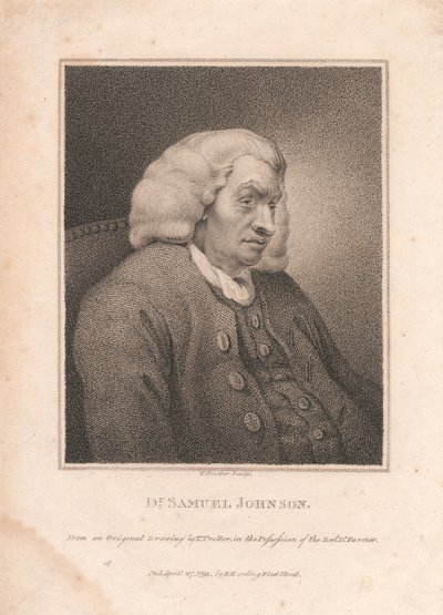 Dr Samuel Johnson av Thomas Trotter