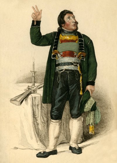 Kommendör Schoenecher, 1809. av Thomas Uwins