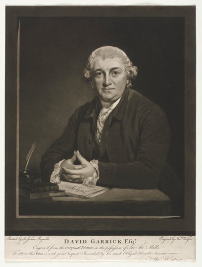 David Garrick, 1779. av Thomas Watson