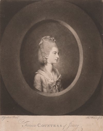 Frances grevinna av Jersey av Thomas Watson