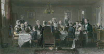 Julpuddingen av Thomas Webster