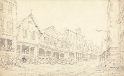 Watergate Street, Chester av Thomas Webster