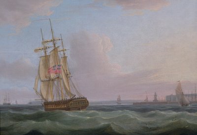 Frakt från Dover, ca 1760 av Thomas Whitcombe
