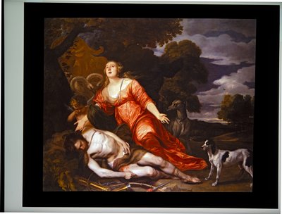 Adonis död av Thomas Willeboirts Bosschaert