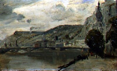 Bron vid Dinant av Thomas William Roberts
