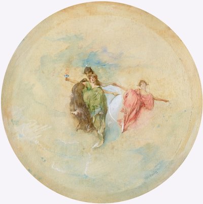 Gryning av Thomas Wilmer Dewing