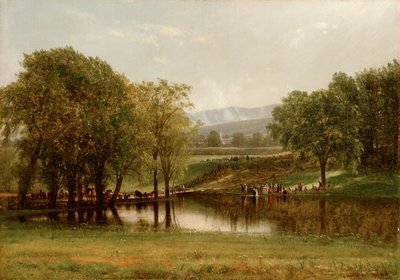 Dopet av Thomas Worthington Whittredge