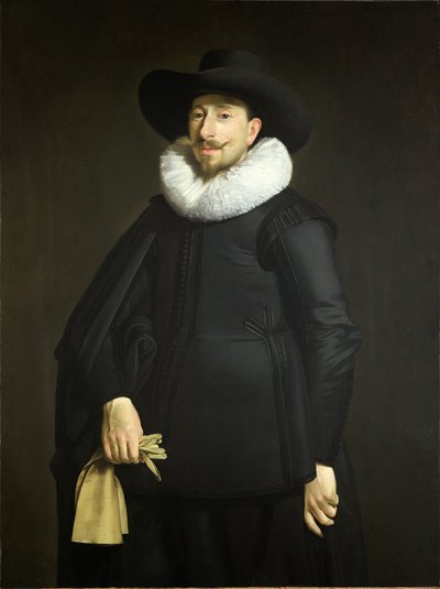 Porträtt av Frans van Limborch av Thomas de Keyser