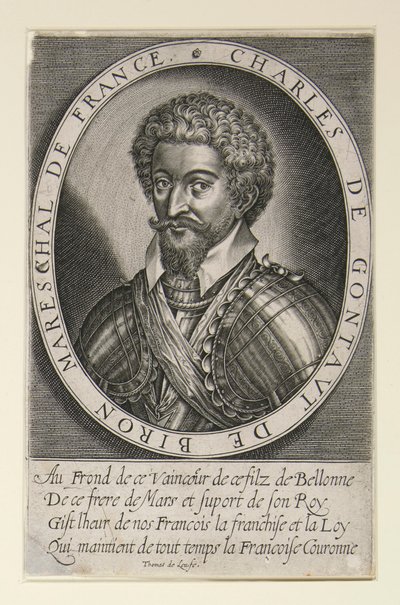 Charles de Gontaut, hertig av Biron, marskalk av Frankrike av Thomas de Leu