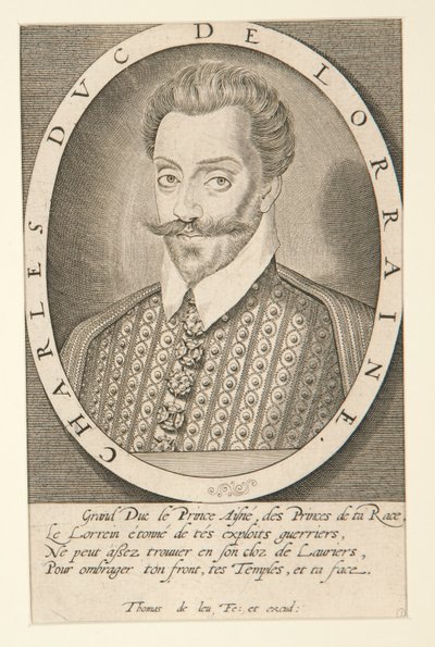 Charles, hertig av Lorraine av Thomas de Leu