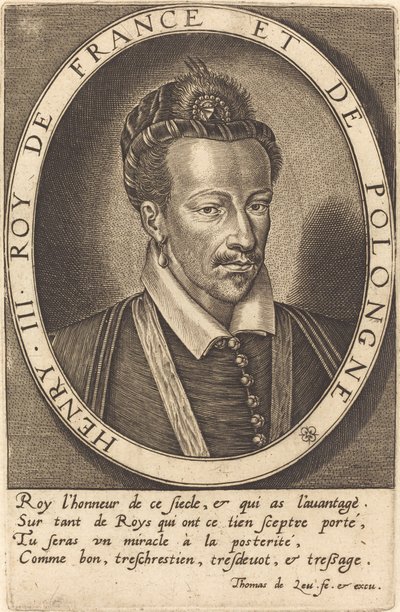 Henri III, kung av Frankrike av Thomas de Leu
