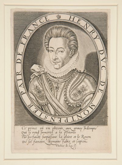 Henri de Bourbon, hertig av Montpensier av Thomas de Leu