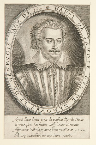 Henrik av Savojen, hertig av Nemours av Thomas de Leu
