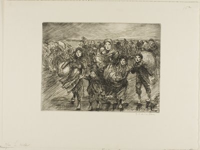 Före invasionen av Théophile Alexandre Pierre Steinlen
