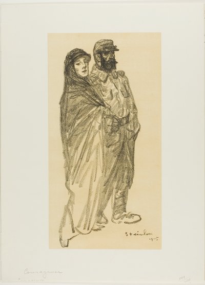 Modig av Théophile Alexandre Pierre Steinlen
