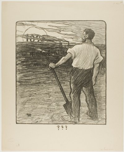 Gott nytt år av Théophile Alexandre Pierre Steinlen