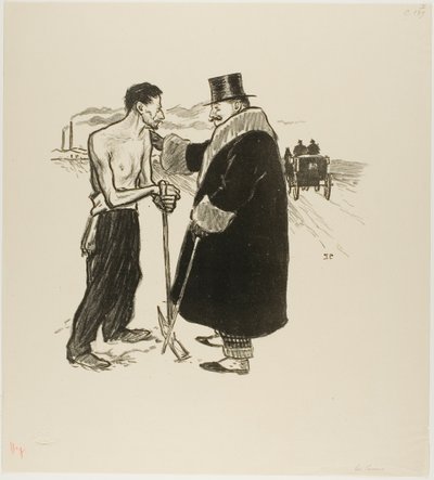 Ner av Théophile Alexandre Pierre Steinlen