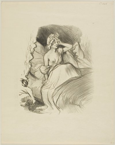 Liten rosett av Théophile Alexandre Pierre Steinlen