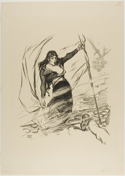 maj 1871 av Théophile Alexandre Pierre Steinlen