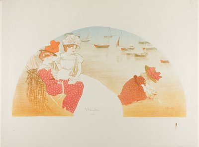På stranden av Théophile Alexandre Pierre Steinlen